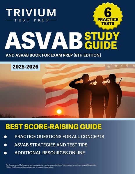 Produktbild: ASVAB Study Guide 2025-2026