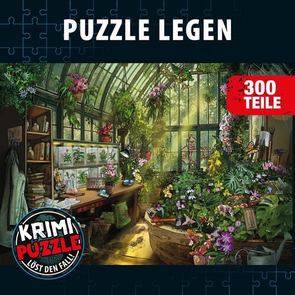 Produktbild: Krimi-Puzzle: Die drei ??? - Die Bl&uuml;te des Verderbens
