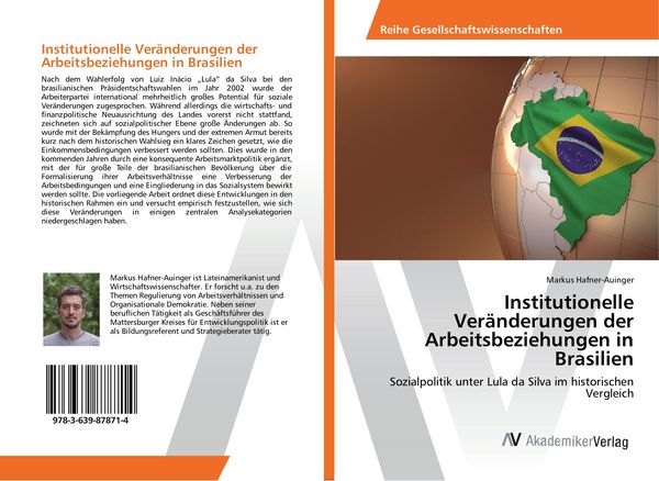 Produktbild: Institutionelle Ver&auml;nderungen der Arbeitsbeziehungen in Brasilien