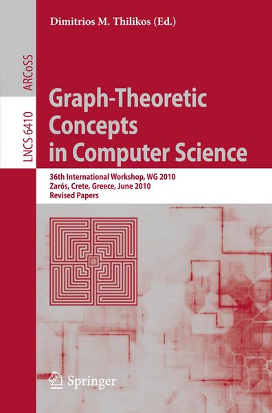 Produktbild: Graph-Theoretic Concepts in Computer Science