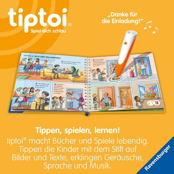 Produktbild: Tiptoi&reg; Bildergeschichten &uuml;ber den Umgang mit Gef&uuml;hlen - Am&eacute;lie Amie und die Sache mit der Vielfalt