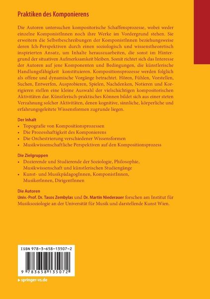 Produktbild: Praktiken des Komponierens