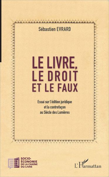 Produktbild: Le livre, le droit et le faux