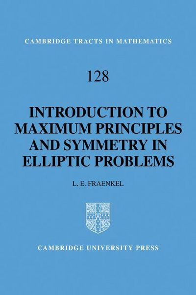 Produktbild: An Introduction to Maximum Principles and Symmetry in Elliptic Problems