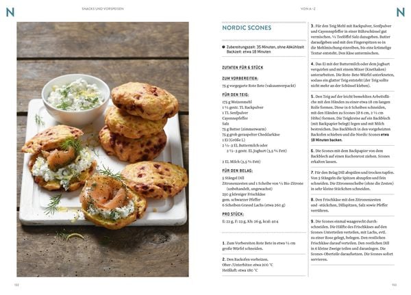 Snacks und Vorspeisen von A–Z