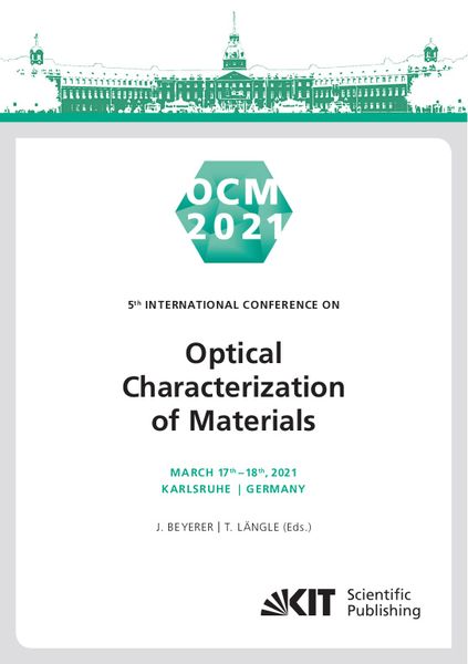Produktbild: OCM 2021 - 5th International Conference on Optical Characterization of Materials, March 17th &ndash; 18th, 2021, Karlsruhe, Germany : Conference Proceedings