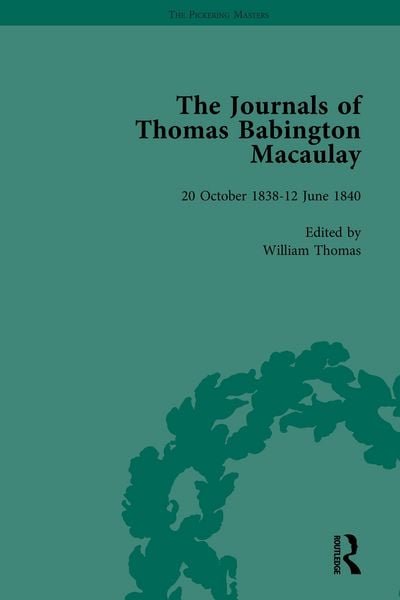 Produktbild: The Journals of Thomas Babington Macaulay Vol 1