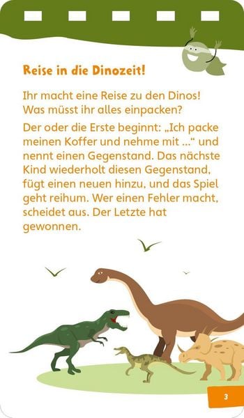 Produktbild: WAS IST WAS Kids Quiz + Spiel Dinos