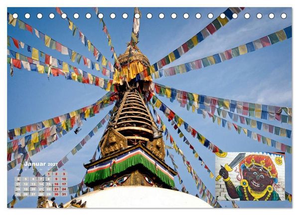Produktbild: Kultst&auml;tten in Asien (Tischkalender 2027 DIN A5 quer), CALVENDO Monatskalender