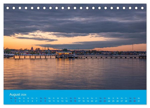Produktbild: An der Kieler F&ouml;rde (Tischkalender 2026 DIN A5 quer), CALVENDO Monatskalender