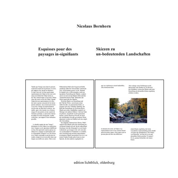Produktbild: Skizzen zu un-bedeutenden Landschaften