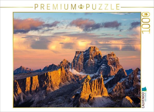 CALVENDO Puzzle Monte Pelmo | 1000 Teile Lege-Größe 64x48cm Foto-Puzzle für glückliche Stunden