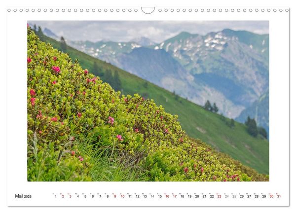 Produktbild: Naturwunder Bergwelt Fellhorn und H&ouml;rnergruppe (Wandkalender 2026 DIN A3 quer), CALVENDO Monatskalender