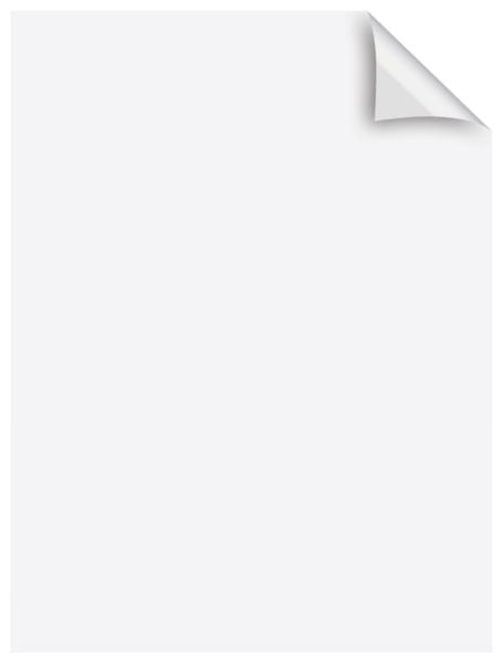 Produktbild: Creativ Company Whiteboard Folie, L 80 cm, B 60 cm, Wei&szlig;, 25 Blatt/1 Rolle