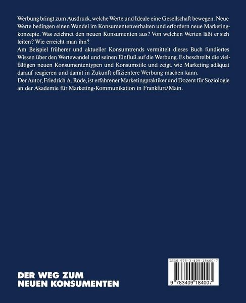 Produktbild: Der Weg zum neuen Konsumenten