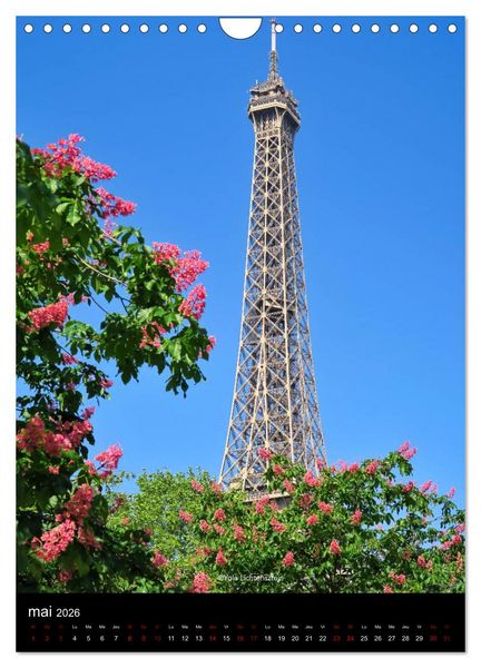 Produktbild: Paris, ce suppl&eacute;ment d'&acirc;me (Calendrier mural 2026 DIN A4 horizontal), CALVENDO calendrier mensuel