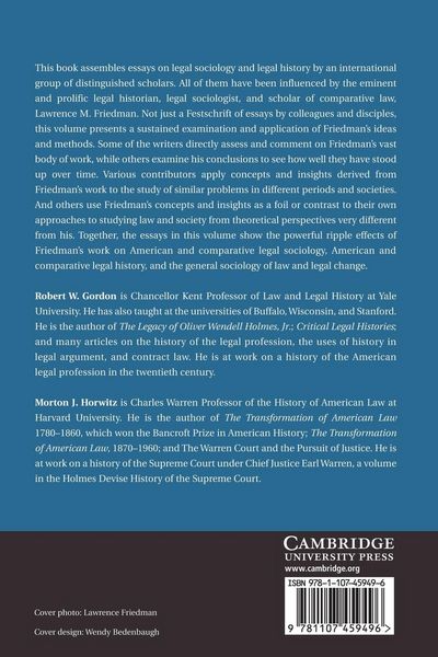 Produktbild: Law, Society, and History