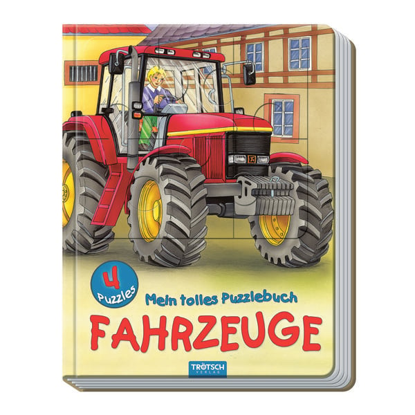 Produktbild: Puzzlebuch Fahrzeuge