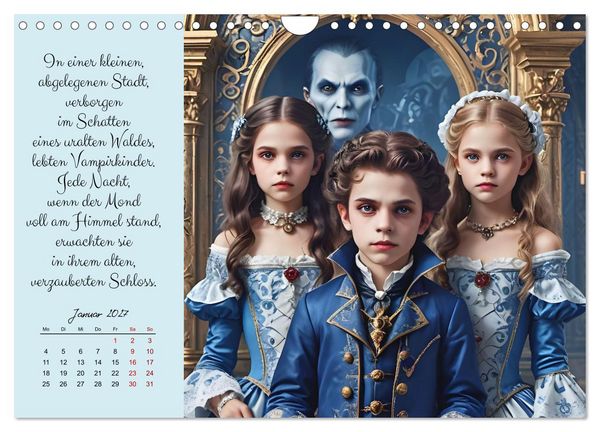 Produktbild: Mondkinder der Dunkelheit (Wandkalender 2027 DIN A4 quer), CALVENDO Monatskalender