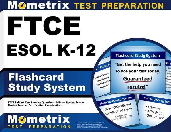 Produktbild: FTCE ESOL K-12 Flashcard Study System