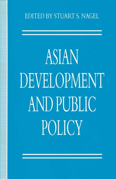 Produktbild: Asian Development and Public Policy