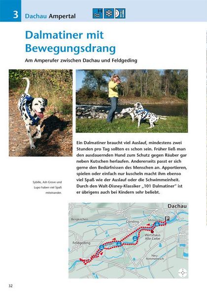 Produktbild: Die sch&ouml;nsten Wanderungen mit Hunden