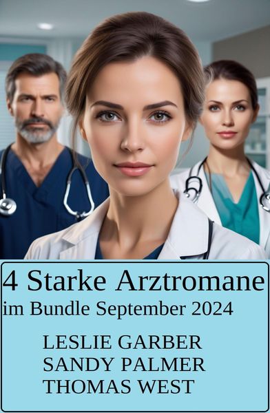 Produktbild: 4 Starke Arztromane im Bundle September 2024