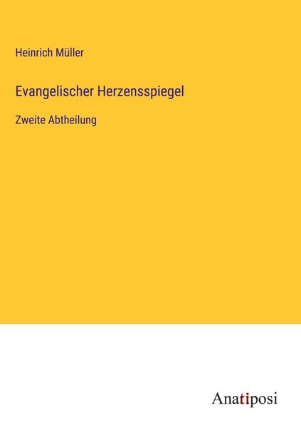 Produktbild: Evangelischer Herzensspiegel