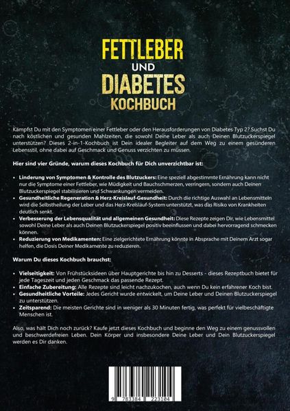Produktbild: Fettleber und Diabetes Kochbuch