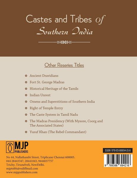 Produktbild: Castes and Tribes of Southern India Volume VI ( P to S)