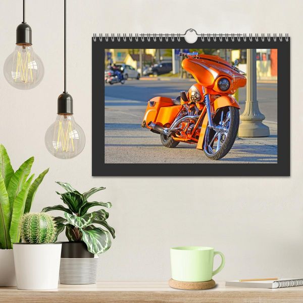 Produktbild: BEST OF HARLEY-DAVIDSON BAGGER-STYLE (Wandkalender 2026 DIN A4 quer), CALVENDO Monatskalender