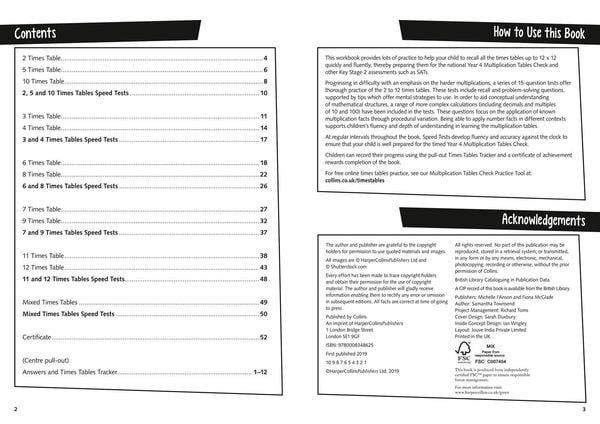 Produktbild: KS2 Times Tables Practice Workbook