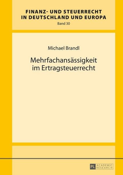 Produktbild: Mehrfachans&auml;ssigkeit im Ertragsteuerrecht