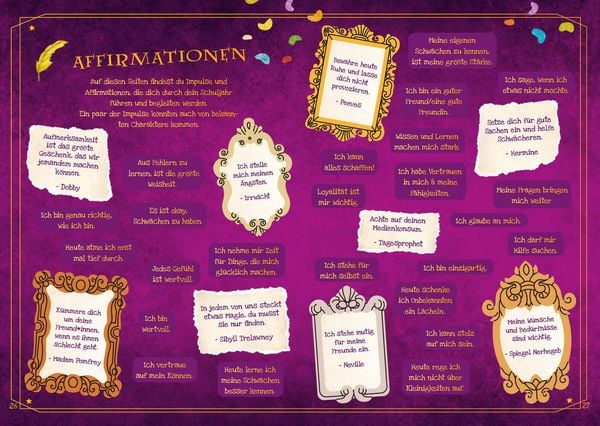 Produktbild: Mein Sch&uuml;lerkalender f&uuml;r Harry Potter-Fans 2026/2027