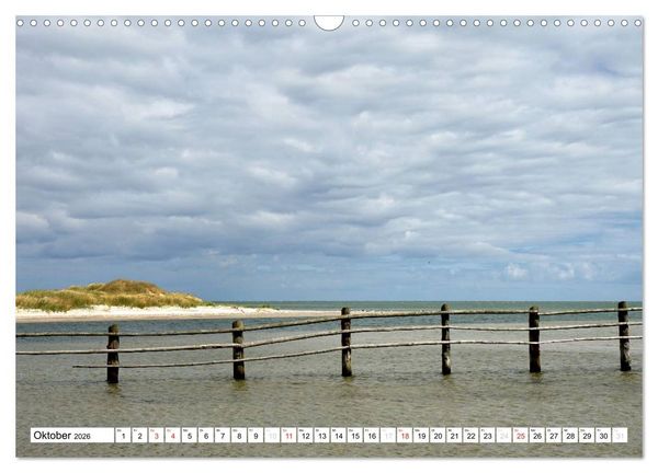 Produktbild: Naturschauspiel Dar&szlig;er Weststrand (Wandkalender 2026 DIN A3 quer), CALVENDO Monatskalender