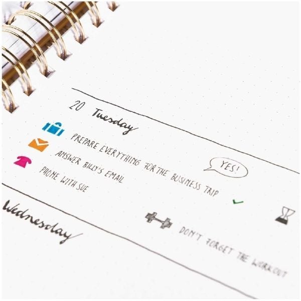Produktbild: Schablone, Bullet Diary, Office