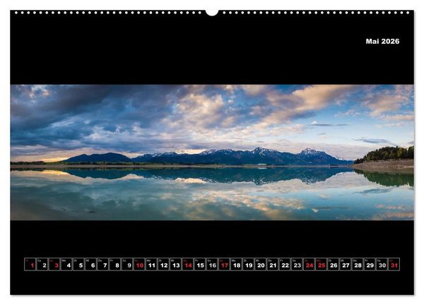Produktbild: Weitblicke - Panoramen (hochwertiger Premium Wandkalender 2026 DIN A2 quer), Kunstdruck in Hochglanz