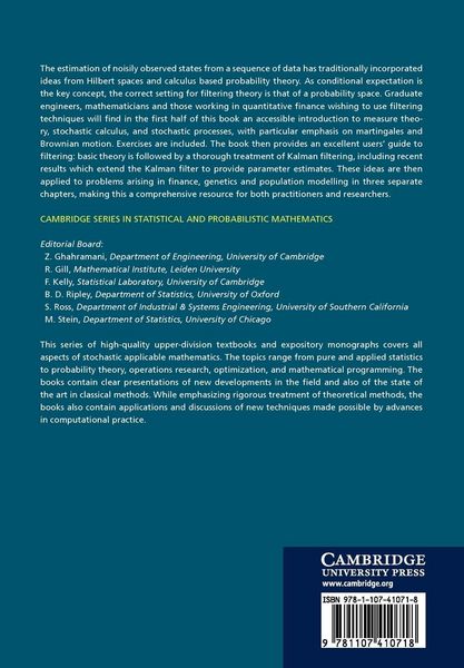Produktbild: Measure Theory and Filtering