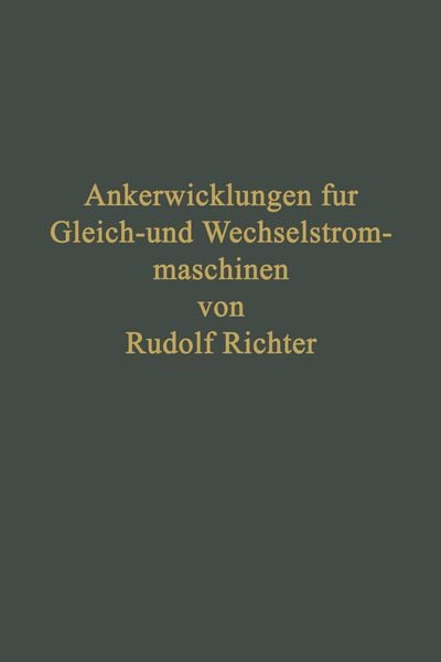 Produktbild: Ankerwicklungen f&uuml;r Gleich- und Wechselstrommaschinen