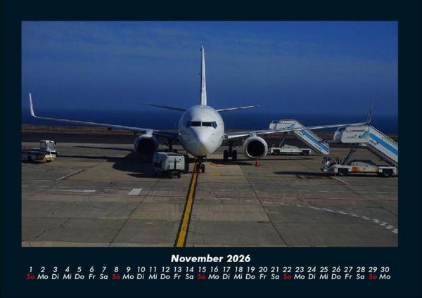 Produktbild: Flugzeuge 2026 Fotokalender DIN A4