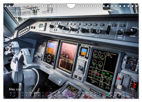Produktbild: AVIATION MOMENTS 2026 (Wall Calendar 2026 DIN A4 landscape), CALVENDO 12 Month Wall Calendar