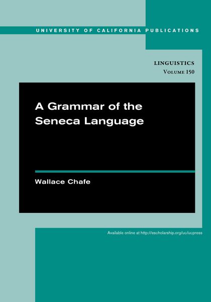 Produktbild: A Grammar of the Seneca Language