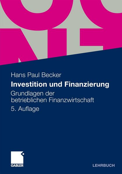 Produktbild: Investition und Finanzierung