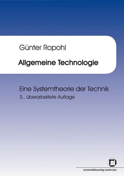 Produktbild: Allgemeine Technologie : eine Systemtheorie der Technik