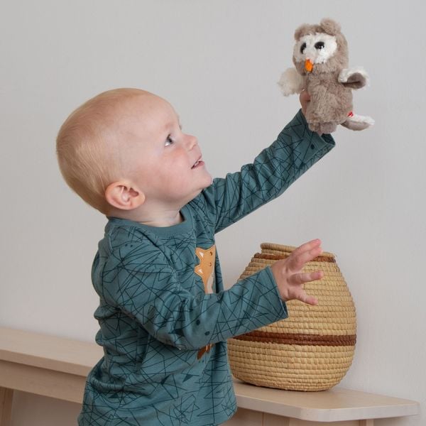 Produktbild: Sigikid 43408 - Eule, Sweeties, Mini Kuscheltier, Pl&uuml;sch, 12 cm