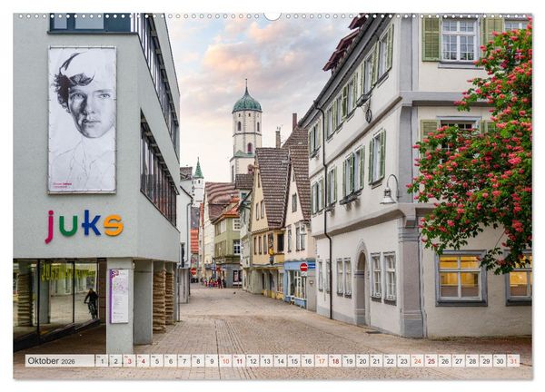 Produktbild: Biberach an der Ri&szlig; Impressionen (Wandkalender 2026 DIN A2 quer), CALVENDO Monatskalender