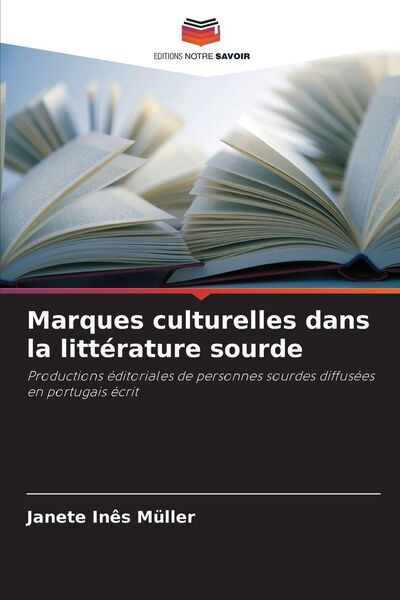 Produktbild: Marques culturelles dans la litt&eacute;rature sourde