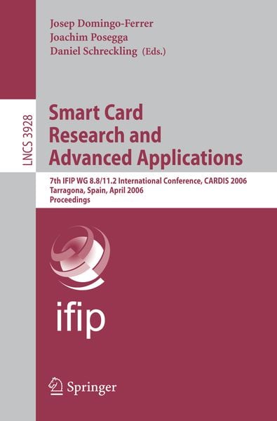 Produktbild: Smart Card Research and Advanced Applications