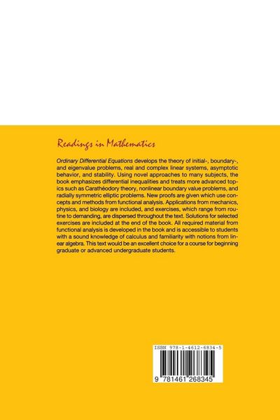 Produktbild: Ordinary Differential Equations