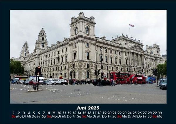 Produktbild: London 2025 Fotokalender DIN A5